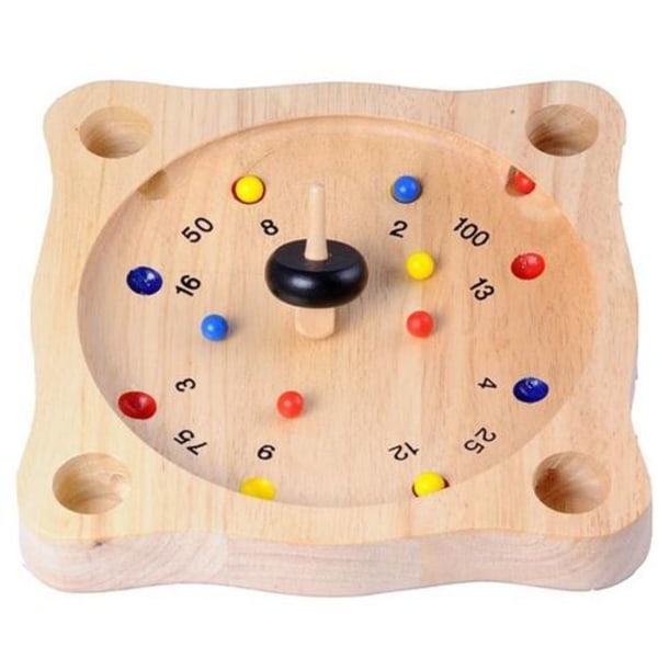 Spinning top Roulette, trä roulette spel