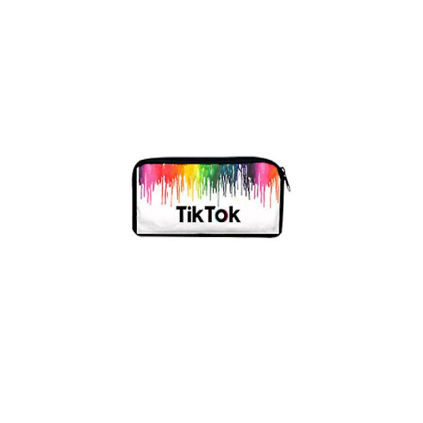 Gutter Jenter Tik Tok 3D Digitaltrykk Skolesekk Ryggsekk Skulderveske O