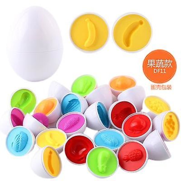Gjenkjenne Farge Kong Simulering Egg