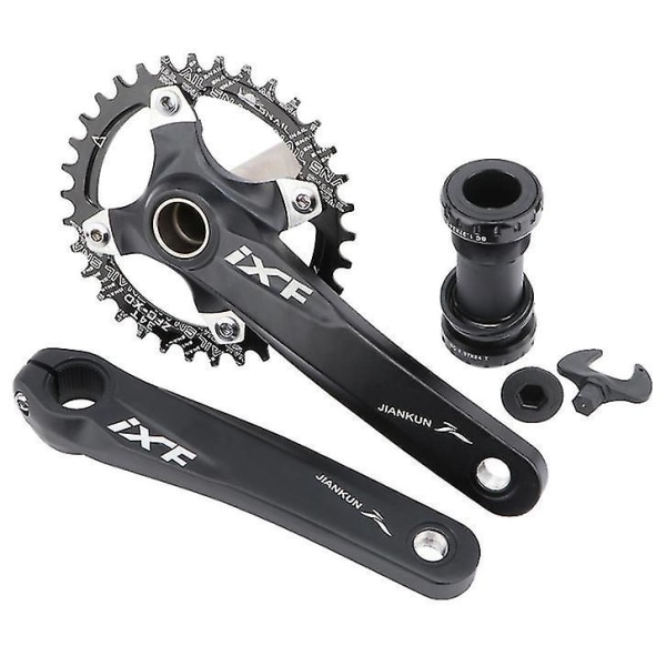 IXF Hollow Integrerat Vevparti 104BCD MTB Cykel 170mm Vevarm Set +