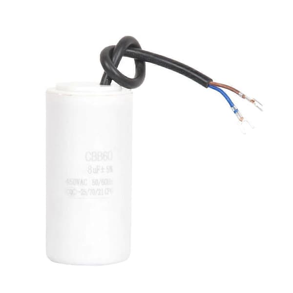 [LCS]CBB60 450VAC Motorstartkondensatorer for motorstart- og driftsapplikasjoner 8uf