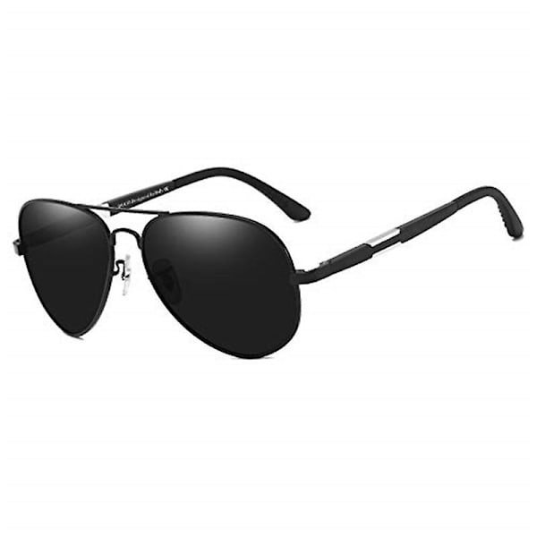 Unisex Uv400 Metal Firkantede Polariserede Solbriller