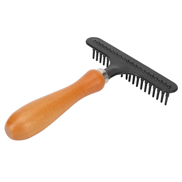 Håndholdt teppekam i rustfritt stål for rengjøring og styling - Teppehårfjerner - Perfekt for salonger