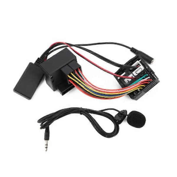Auton AUX-sovitinkaapeli Bluetooth +MIC malleille 307 407 RD4 Black