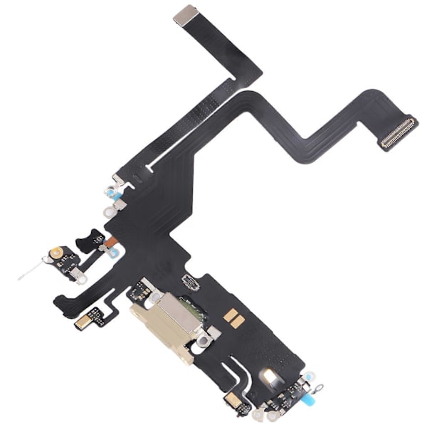 [LCS]【Ny】 For iPhone 14 Pro ladeport flexkabel Gold
