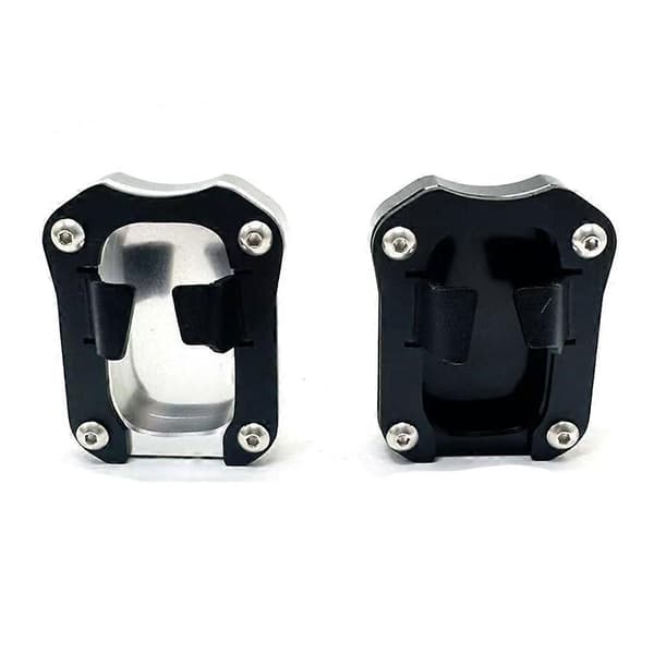 [LCS] For Royal Enfield Bear 650 2025- Sidestøtteforstørrer Støttefotforstørrer Sølv Silver