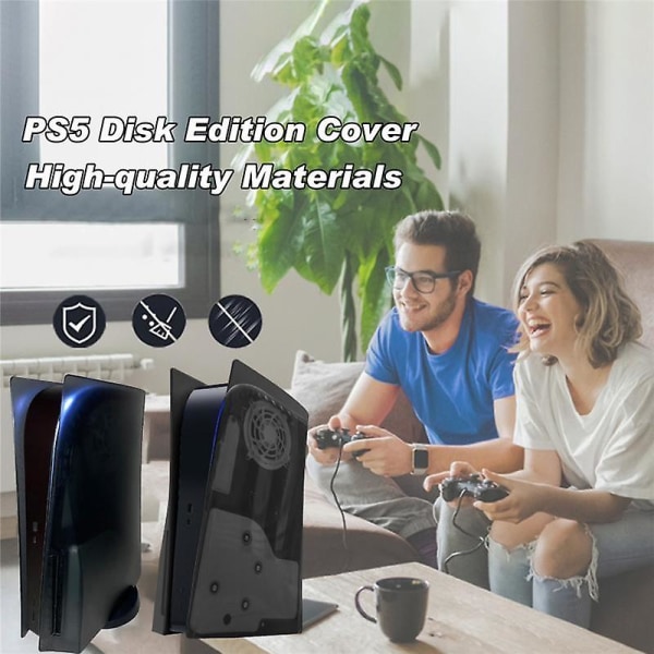 Genomskinligt skyddande skal för sony PS5 case , byte av cover för tillbehör till playstation 5 3