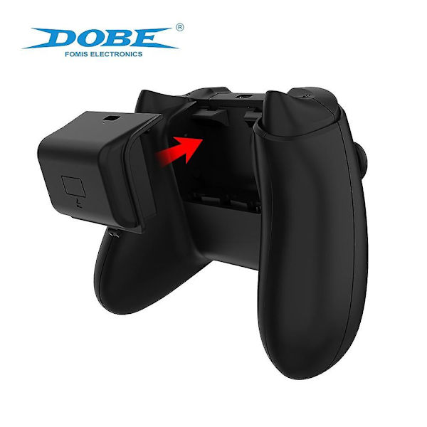Laddningsstation dockningsstation laddare Kompatibel med x box xbox series s x handkontroll gamepad tillbehör portabel laddningsmodul White