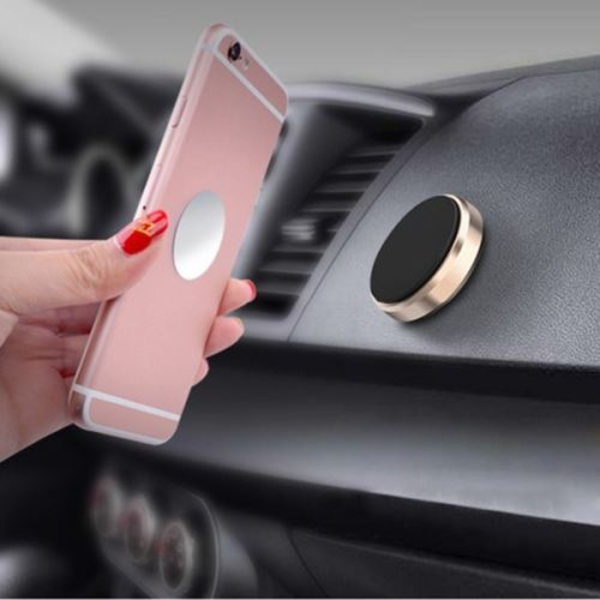 Klibbig Platt Magnetisk Bilhållare för Telefon Smartphone Universal