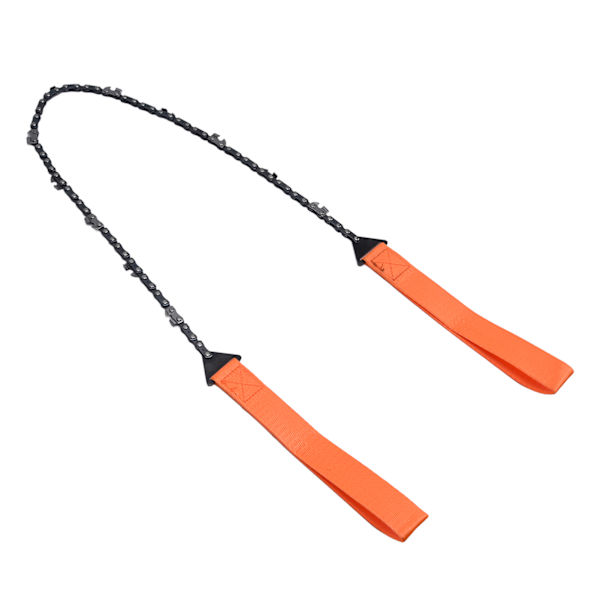 24 tums fickkedjesåg för överlevnad, Zipsåg, handsåg, kedjeverktyg för träskärning, orange