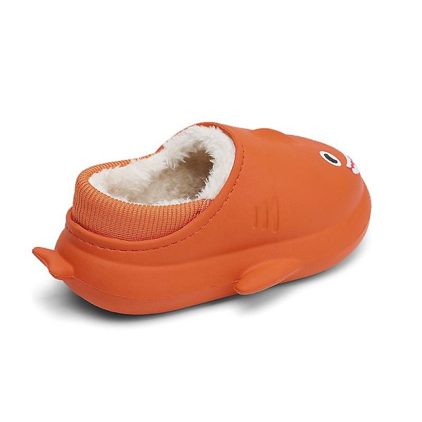 Barn bomullstofflor vinter lätta inneskor utomhus snöskor 2J21655 Orange 200 Orange