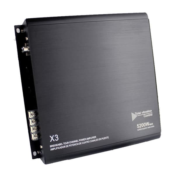[LCS]Bilstereo 2-kanalsförstärkare 5200W effekt Termiskt skydd Enkel installation