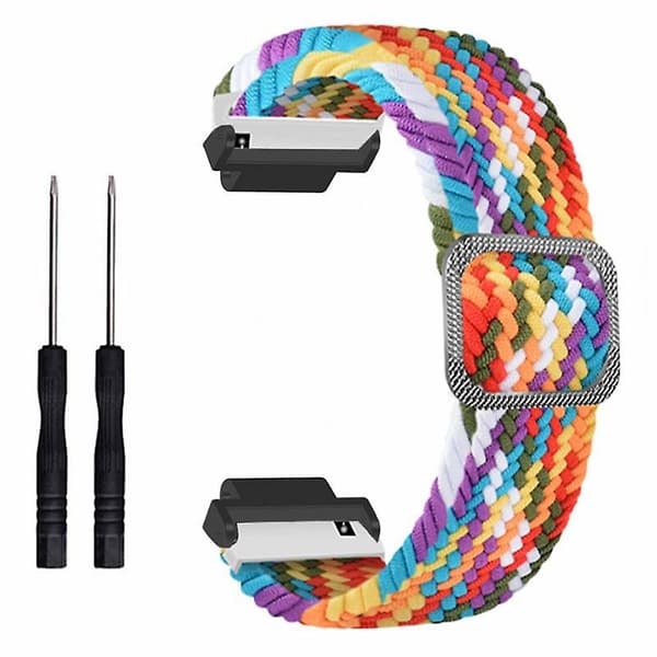 [LCS] Urrem af elastisk flettet nylon til Garmin Forerunner 220/230/235/735XT/620/630