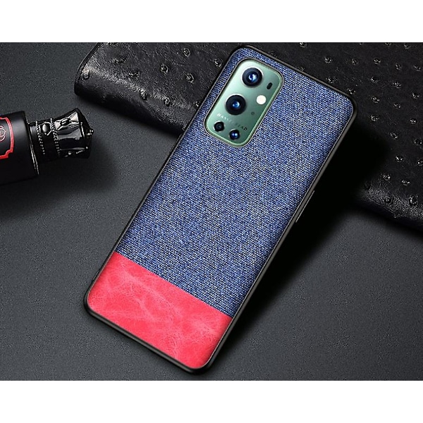 Kangaskotelo OnePlus 9 Pro -puhelimelle Red Blue