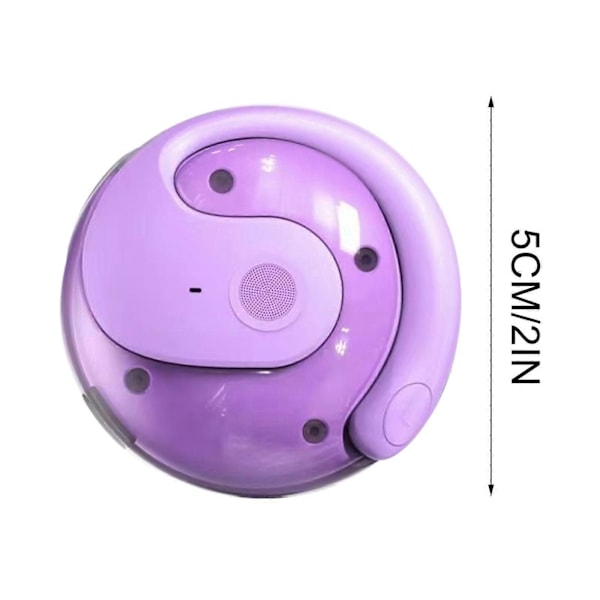 T26 Pro Språkinterpreter Öronsnäckor Simultantolkning Stöder Över 75 Olika Språk T26 Pro Hörlurar Öronsnäckor (FMY) Purple