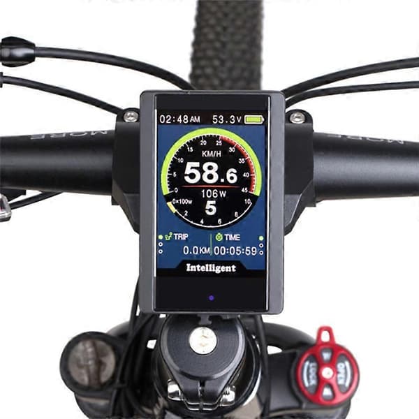 Ny farverig skærm med P850C speedometer og 9-trins assistance til Bafang elcykel BBS01B