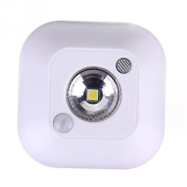 [LCS] LED Sensor Nattlys Dobbel Induksjon PIR Infrarød Bevegelsessensor Lampe Magnetisk blue