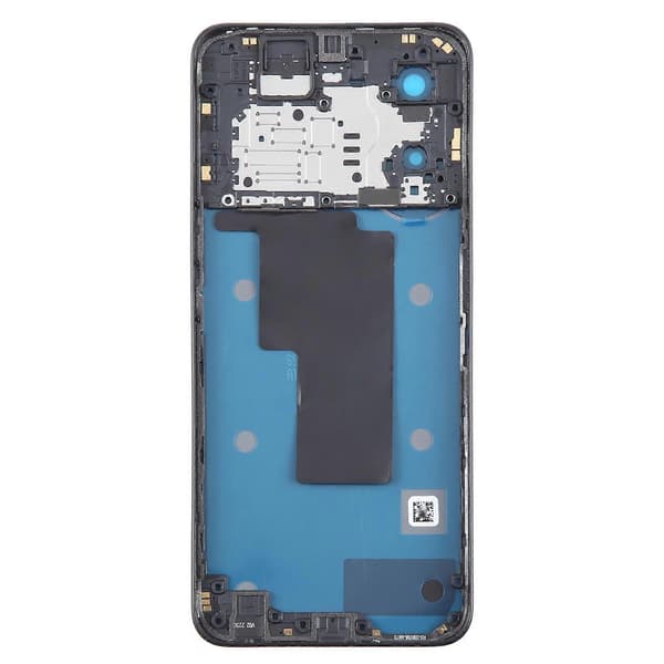 [LCS]För OPPO A78 5G KOMPATIBELt Batteribakstycke med Mellanram Black