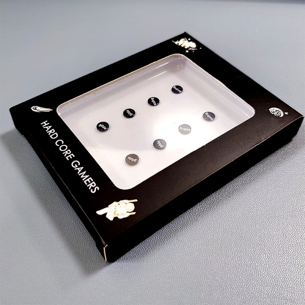 1-Pack Glas Mus Skates DIY Universella Prickar Musfötter Pads St A1