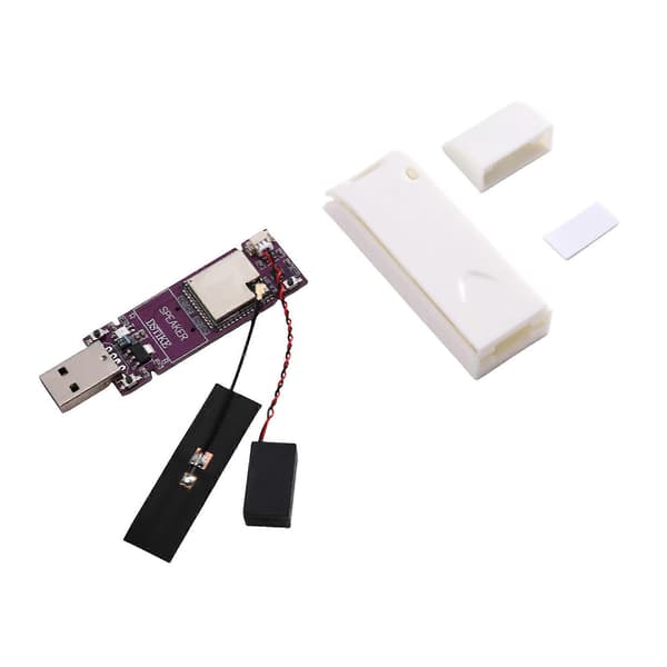 USB WiFi Internet-radiosoitin ESP32S3 USB-dongle-radiosoitin integroidulla mikrokaiuttimella ja kuorella Plug & Play