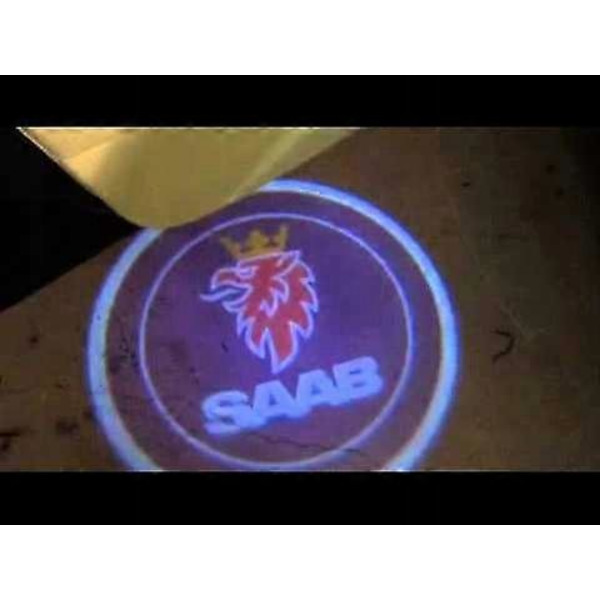 [LCS]Saab Led Logo Projektor HD For Saab Dørlampe