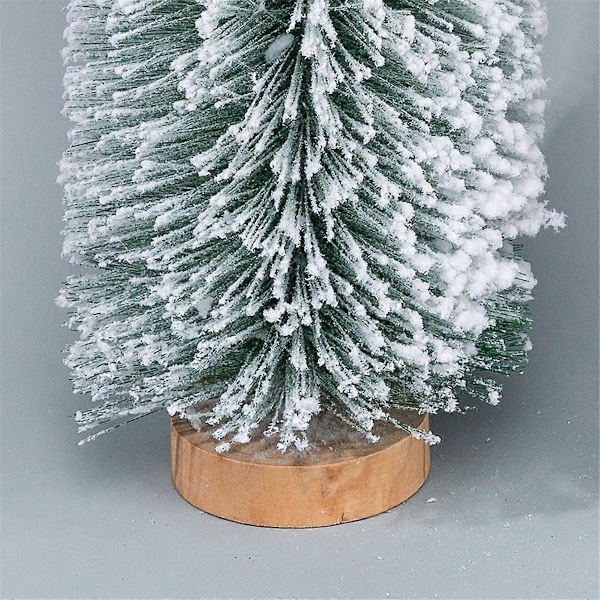 Snöflinga Julgran Mini Julgransprydnader Skrivbordsdekorationer Små Julsaker 30
