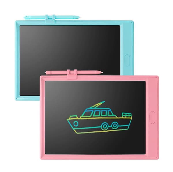 [LCS] LCD farverig tegnetablet skriveplade 10 tommer, børnelegetøj Blue
