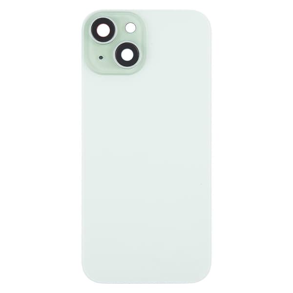 För iPhone 15 Plus batteribakstycke med kameralinsskydd + MagSafe-magnet Green