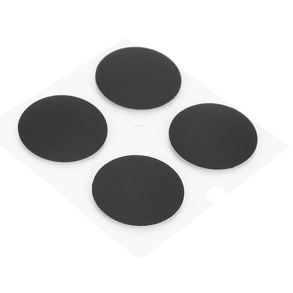 4 stk. gummifødder til unibody bundkasse til Apple MacBook Pro 13\" 15\" 17\" Black