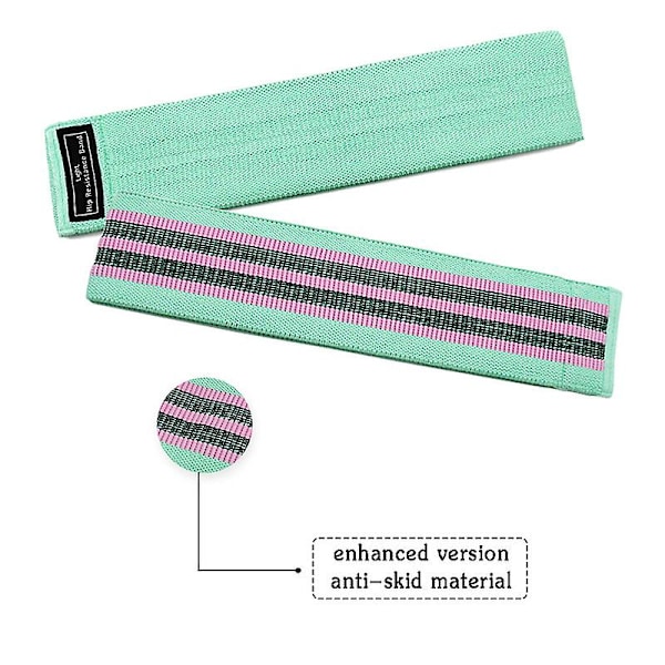 Ny Holdbar Hip Circle Band Yoga Skridsikker Gym Fitness Elastik LIGHT