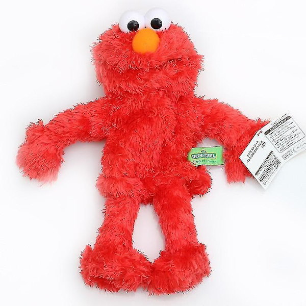 Sesamgatan Handdockteater Stor Elmo Tecknad Plyschdocka Födelsedag COOKIE MONSTER