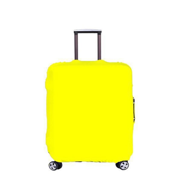 Cover Resväskaskydd Passar 18-28 tums bagage yellow 26-28 inch
