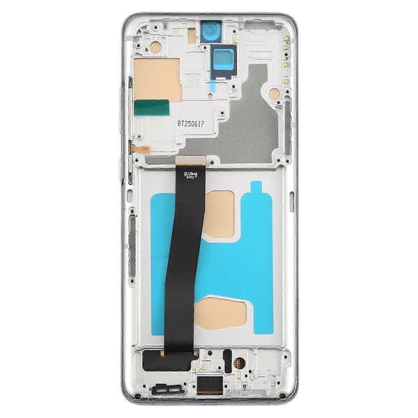 [LCS]För Samsung Galaxy S20 Ultra Sm-g988b 6,78 tums Tft Lcd-skärm Digitizer Fullständig Montering Med Ram, Stöder Inte Fingeravtrycksidentifiering Grey