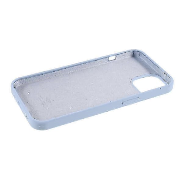 Silikontelefondeksel til iPhone 14 Silkeaktig berøring Solid fiberfôr Anti-fingeravtrykk Støtsikkert deksel -zy_gift Style G