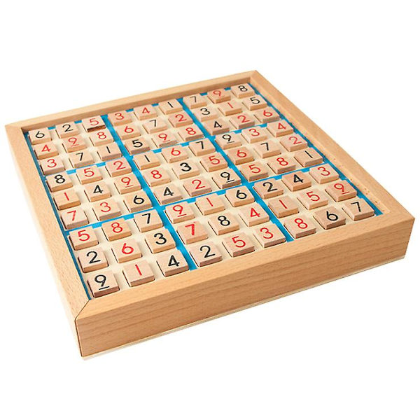 Sudoku-leke i tre med ni ruter, Logisk tenketrening for barn, Puslespillbrett green