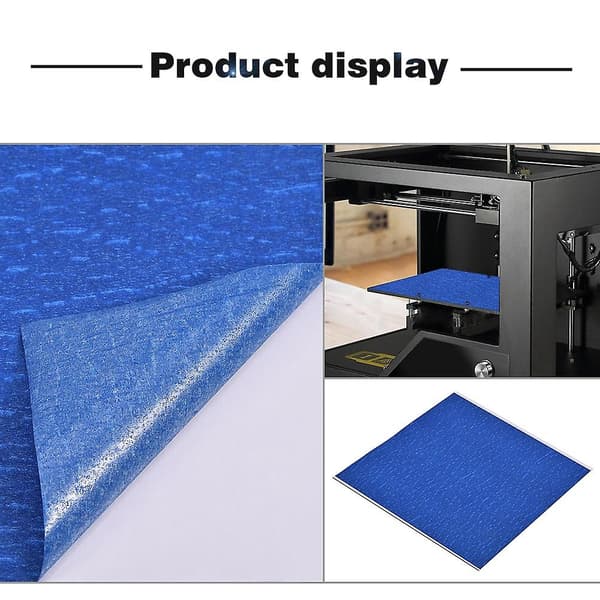 5 STK 210 x 200 mm trykfølsom klæbende tape til 3D-printer varmeplade