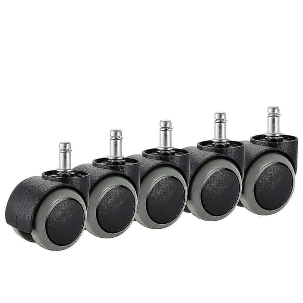[LCS]Kontorstolshjul, 5-pak, passer til IKEA stol (10mm x 22mm) Kraftig