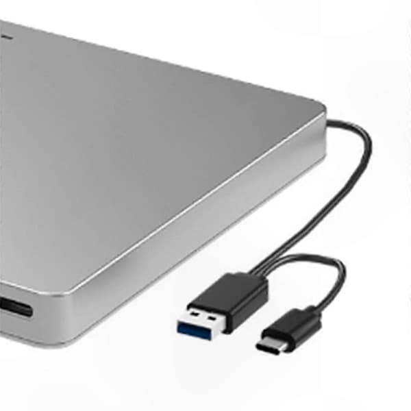 Eksternt Blu-Ray DVD-drev, USB 3.0 og Type-C CD DVD-afspiller til bærbar og pc