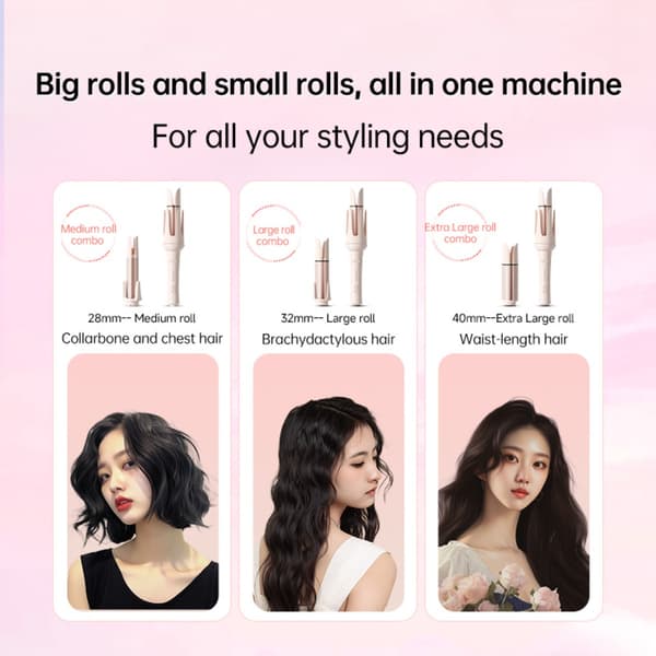 Automatic Curling Iron: Easy Waves with Adjustable Temperature and Smart Features 928