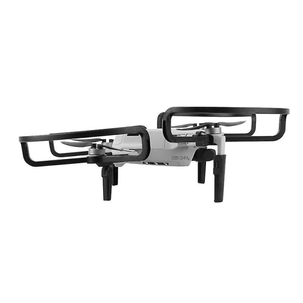 Dji mini 2/mini se propellerskydd w landställ propellrar skärmringar skydd för dji mavic mini drone Black