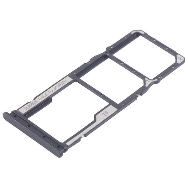 Xiaomi Poco M6 -yhteensopiva SIM-korttipaikka + SIM-korttipaikka + Micro SD -korttipaikka Black