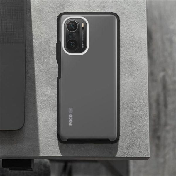 Kotelo, yhteensopiva Xiaomi Poco F3:n ja Xiaomi Mi 11i:n kanssa, iskunkestävä ja vahvistettu
