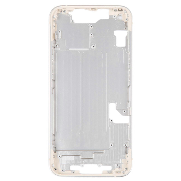 [LCS]Til iPhone 14 Mellemramme med sideknapper Gold
