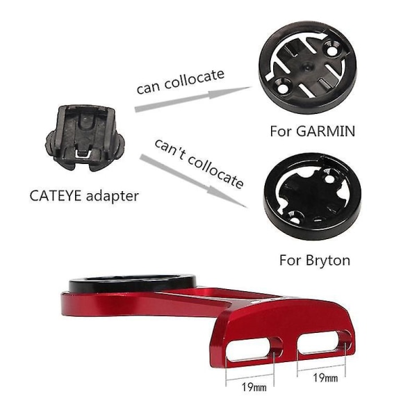 Gub 690 3d Cnc Cykeldatorfäste För Gps Garmin Cateye Bryton Edge Styrstam Monterings Tillbehör