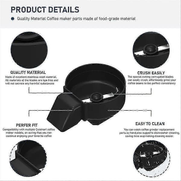 DGB-500GRD Kaffemaskine Kværnkurv til flere modeller DGB-475, DGB-475BK Kaffekværn Erstatning
