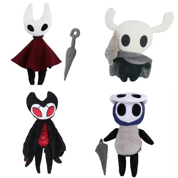 Hollow Knight Dukke Spil Perifer Plyslegetøj black