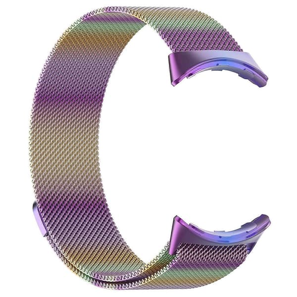 [LCS]Til Google Pixel Watch 3 45mm Milanese Bånd Rustfrit Stål Magnetisk Mesh Urrem Multicolor F