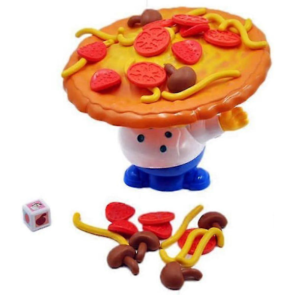 [LCS] Topple Pizza Spil, Balancerende Pizza Legetøj til Bord