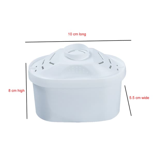 [LCS]2 vandfilterpatroner kompatible med Brita Maxtra og filterpatroner kompatible med Brita vandfiltre 0.8