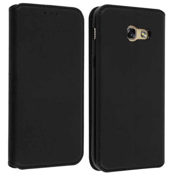 Samsung Galaxy A5 2017 plånboksfodral - Svart - Ställfunktion